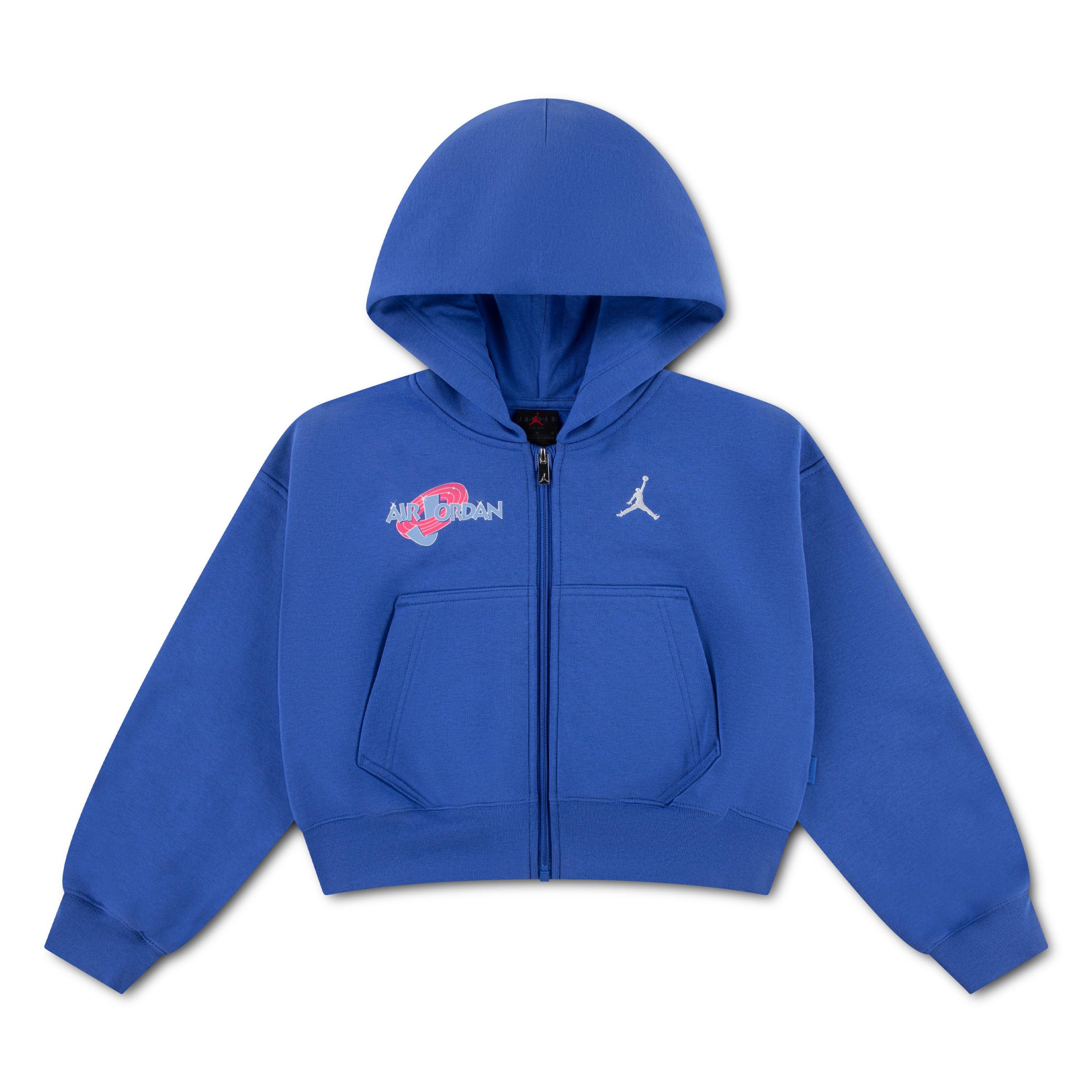 Jordan Big Girls' Lola Full-Zip Hoodie - BLUE